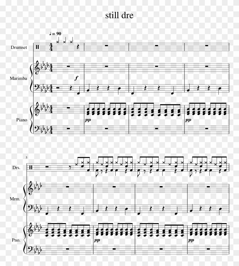 Dre And Snoop Dogg - Snoop Dogg Still Dre Piano Sheet Music Clipart