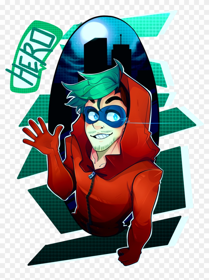 Septicarta Hero Part 1 - Jacksepticeye Fan Art Jackaboy Clipart #194703