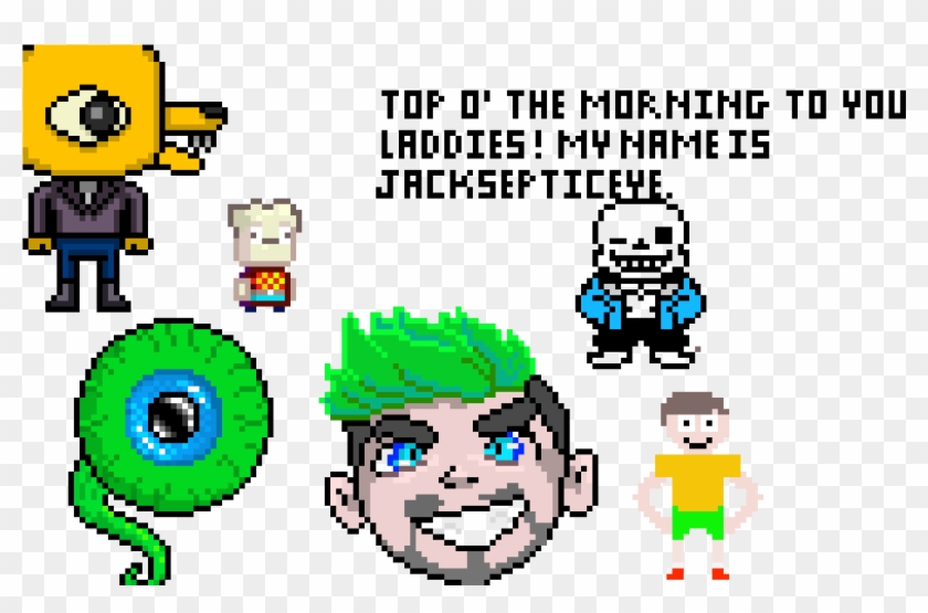 Jacksepticeye - Cartoon Clipart #194727