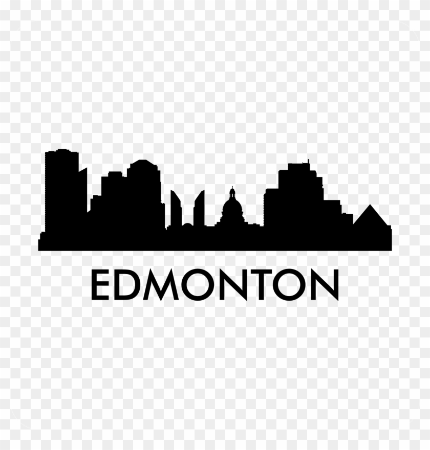 Edmonton City Silhouette Png Clipart #194910