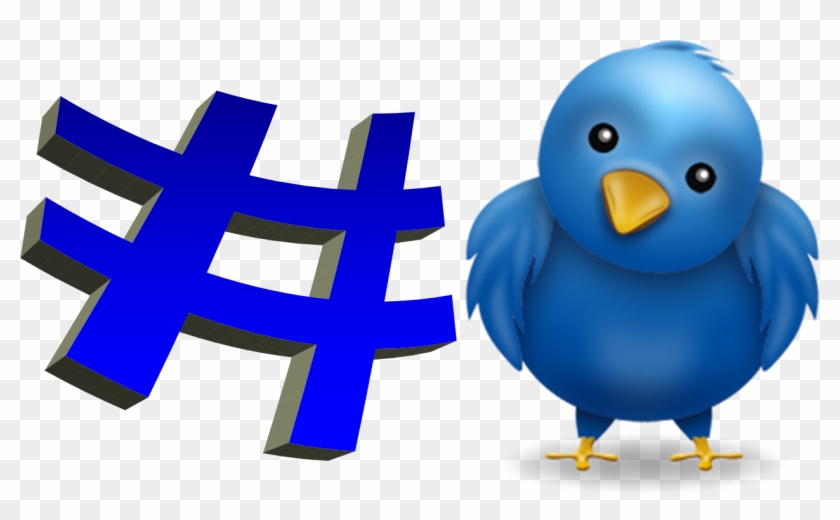 Hashtag Png - Twitter Bird Clipart #195060