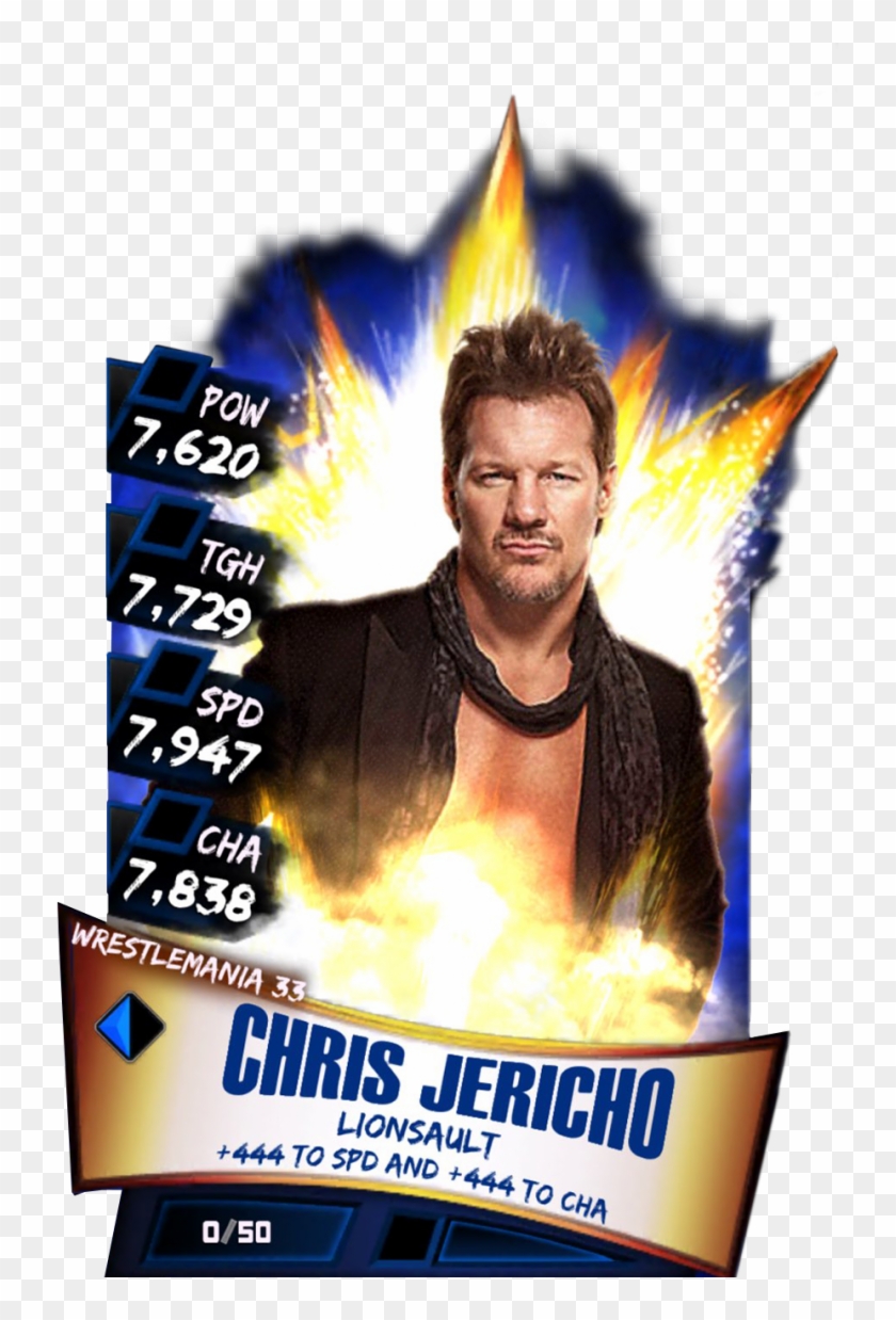 Chrisjericho S3 14 Wrestlemania33 - Wwe Supercard Shinsuke Nakamura Clipart