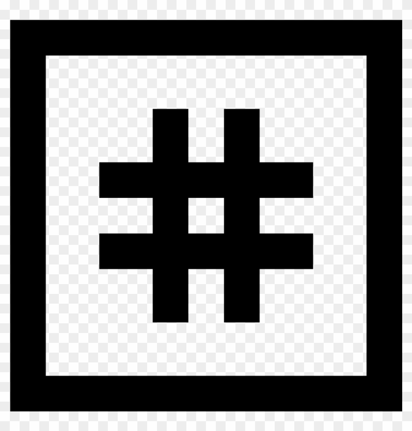 Hashtag 2 Icon - Swastika Symbol Clipart #195227