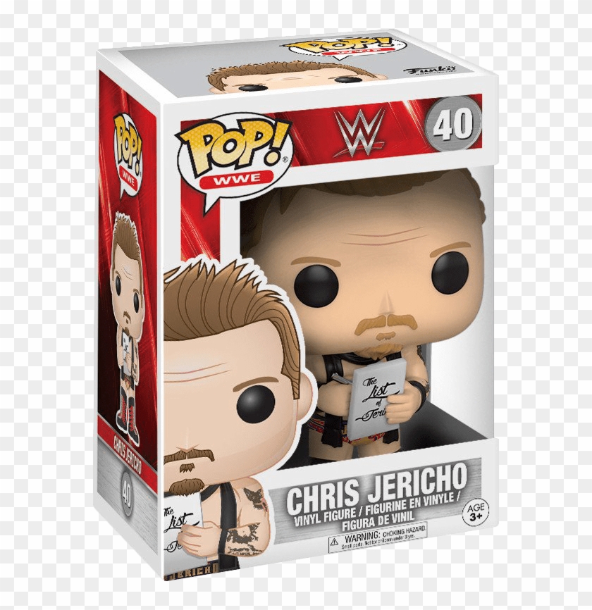 Funko Pop Wwe Chris Jericho - Chris Jericho Pop Vinyl Clipart