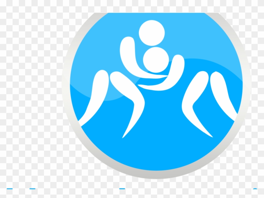 Gfw-jarrett Turmoil, Kavita Devi, Baron Corbin & More - Circle Clipart #195370