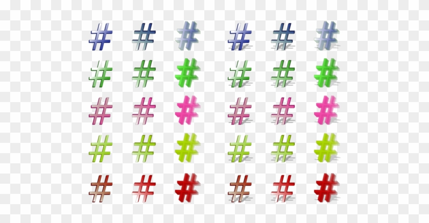 Computer Icons Hashtag Social Networking Service Symbol - Art Clipart #195600