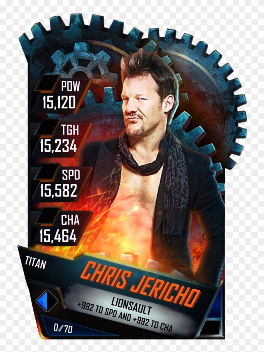Chrisjericho S4 18 Titan - Wwe Supercard Brock Lesnar Titan Clipart