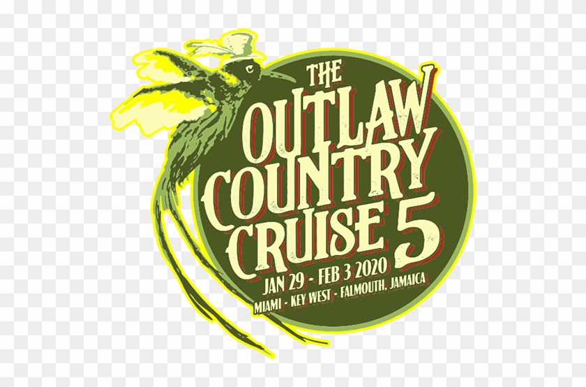 The Outlaw Country Cruise - Graphic Design Clipart #195663