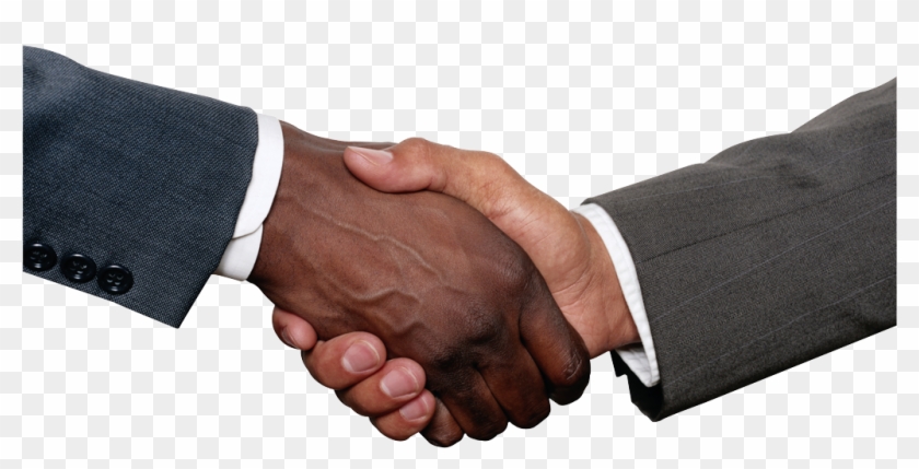 Image Library Stock Handshake Transparent Black Man - Hand Shake Without Background Clipart #195664