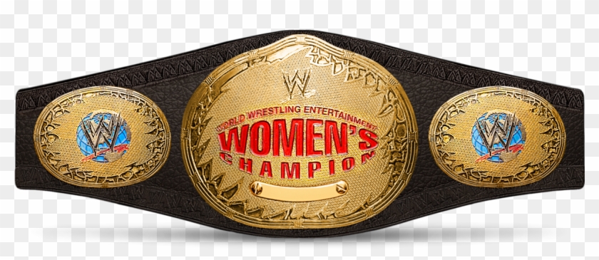 Womens Champion - Wwe Old Women's Championship Clipart