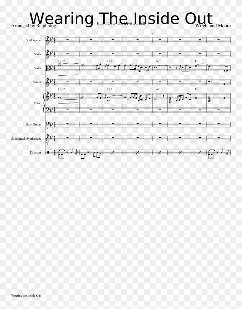 Uploaded On Mar 4, - Wearing The Inside Out Chords Clipart