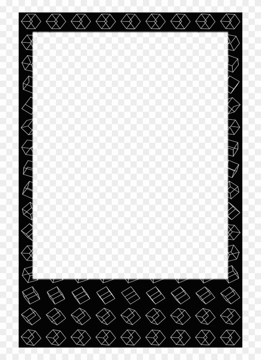 Image Freeuse Library Frame Overlays Png Library Download - Polaroid Frame Png Exo Clipart #195989