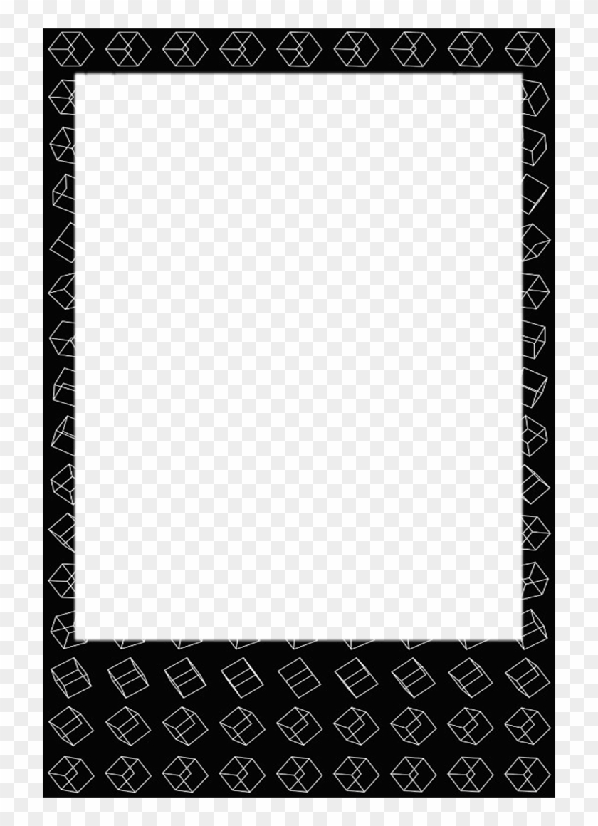 Image Freeuse Library Frame Overlays Png Library Download - Polaroid Frame Png Exo Clipart