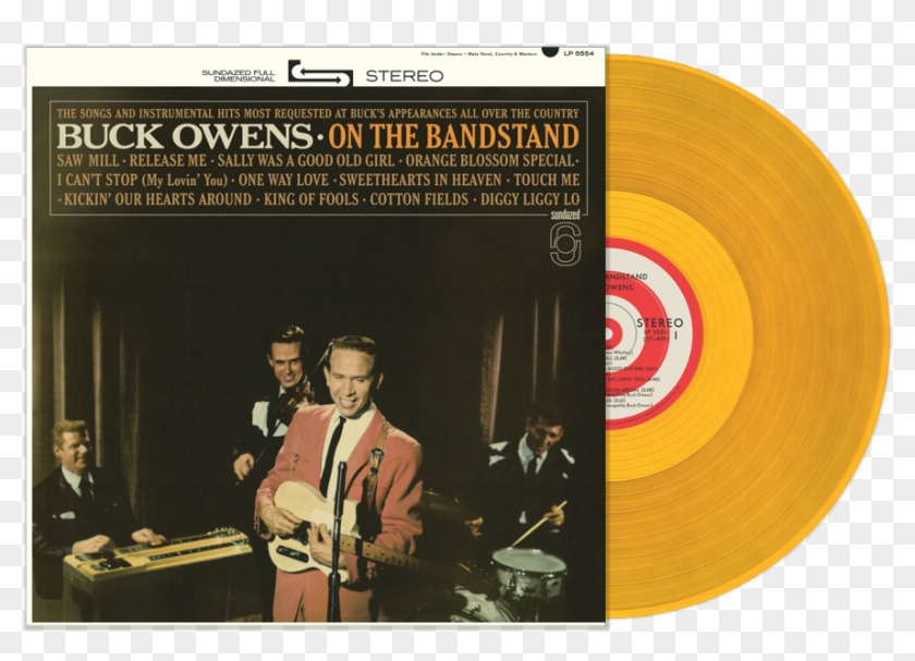 Buck Owens On The Bandstand Clipart #196133