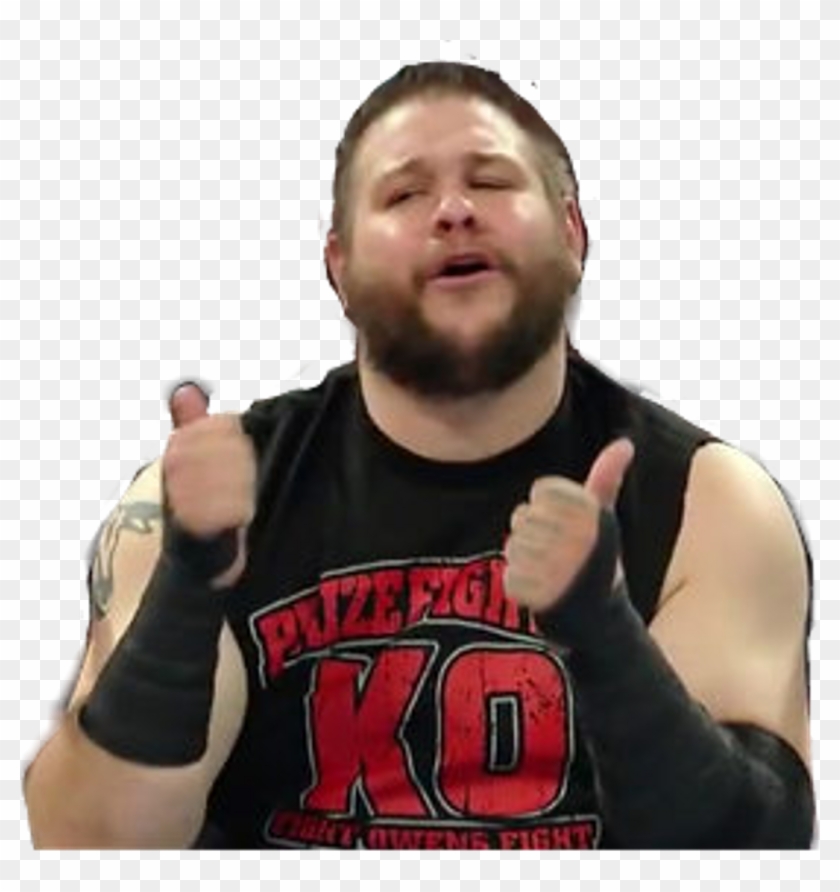 Stickers Kevinowens Ko Wwe Wrestling Thumbsup - Combat Sport Clipart