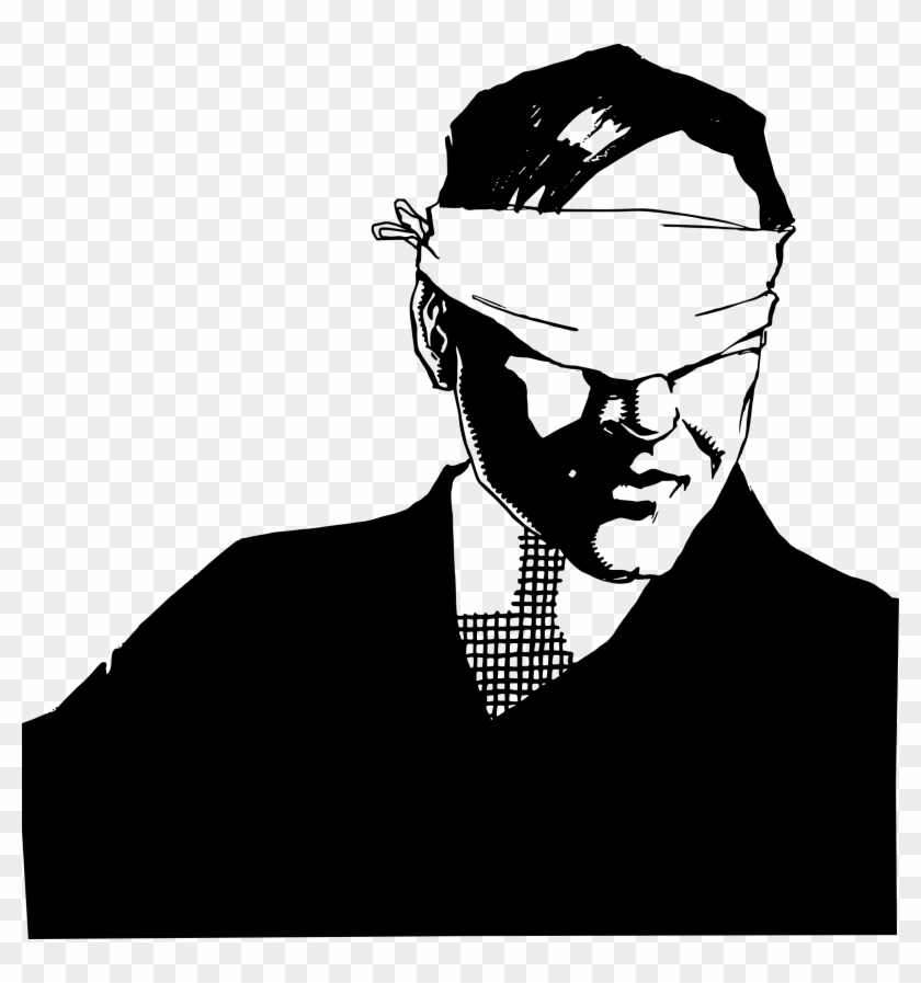 This Free Icons Png Design Of Blindfolded Man Clipart #196265