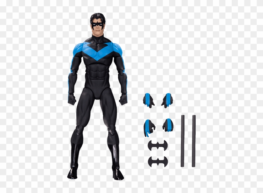 1 Of - Dc Collectibles Icons Nightwing Action Figure Clipart #196311