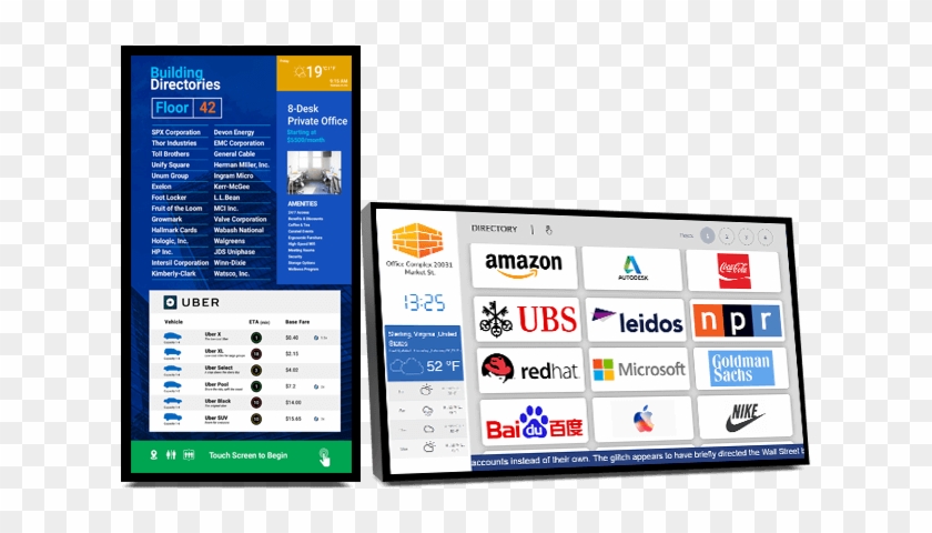 Highly Effective - Building Directory Digital Signage Clipart #196428