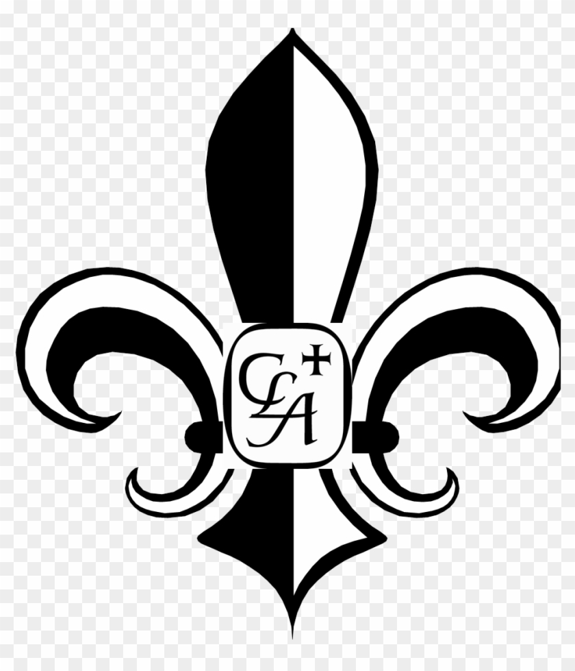 New Orleans Saints Logo Coloring Pages - French Honor Society Logo Clipart