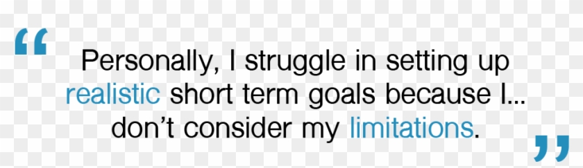 To Set Up Realistic Short Term Goals, Break Down Your - Printing Clipart