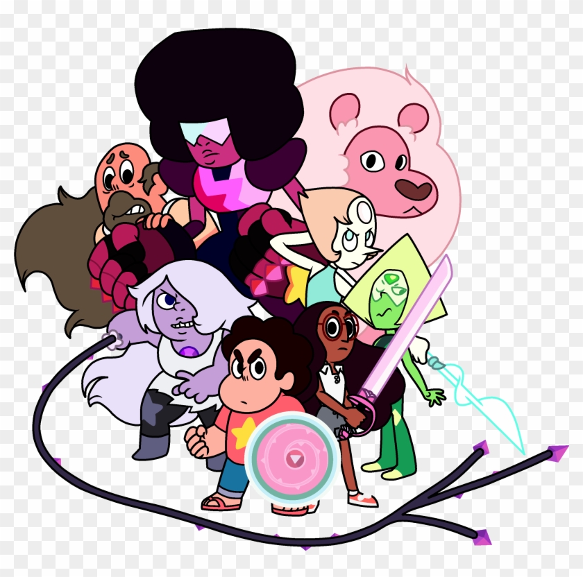 Steven Universe Png Crystal Gems - Land Of The Lustrous Steven Universe Clipart