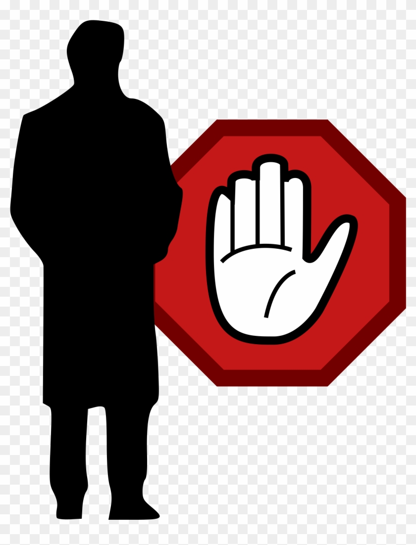 Stop Hand , Png Download - Wait Time In Class Clipart #197158
