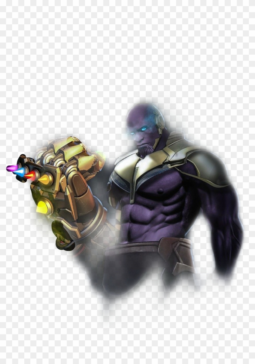 Thanos Sticker - Doomfist With Infinity Gauntlet Clipart #197229