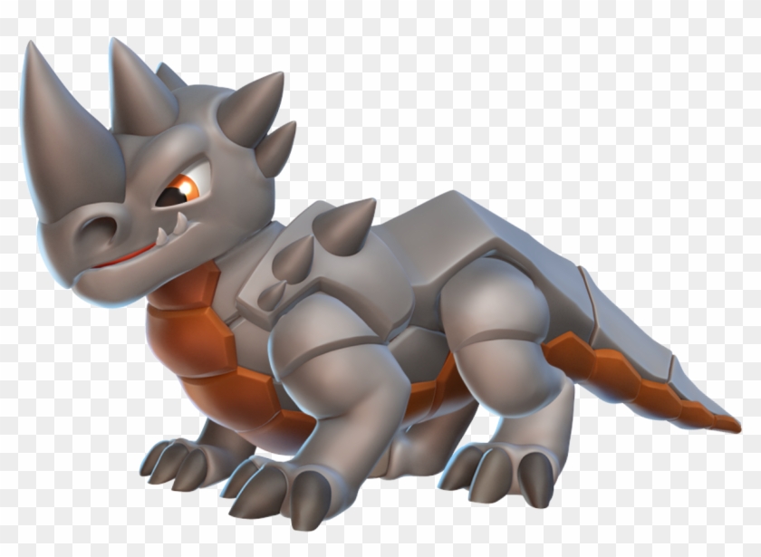Rhino Dragon - Rhino Dragon Mania Legends Clipart