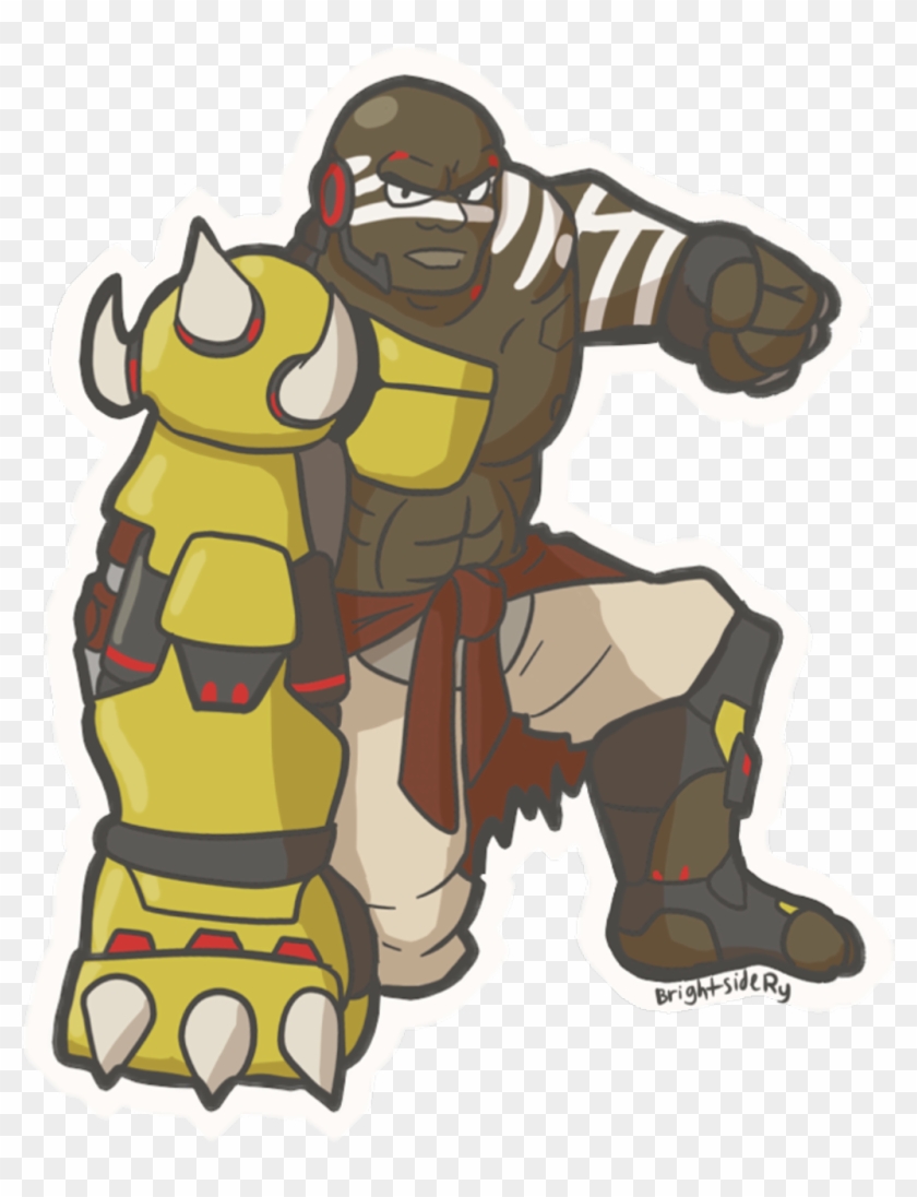 Report Abuse Overwatch Doomfist Drawing Clipart 197484 Pikpng