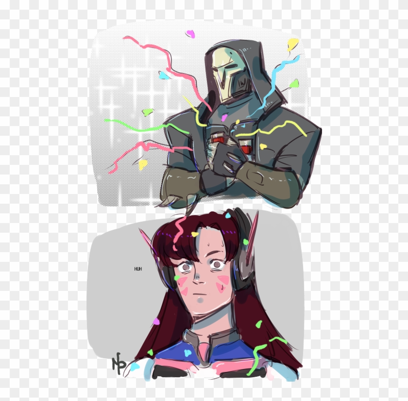 Blizzard Announces Legacy Of The Void And Overwatch - Overwatch Reaper Party Popper Clipart #197505