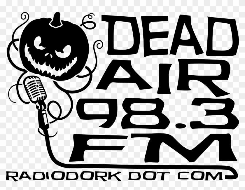 Halloween Music, Dead Air Style Halloween Radio Station Clipart
