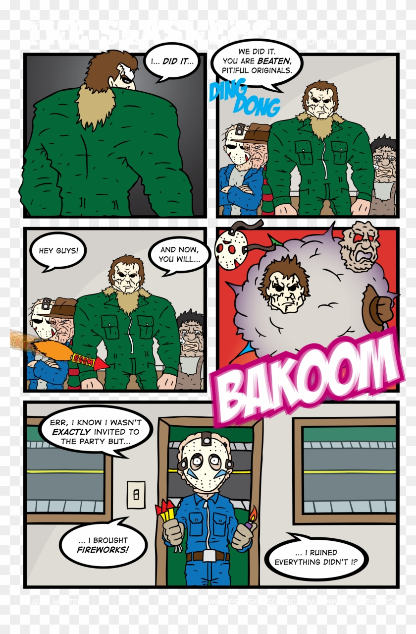 Suck - Slashers Comic Clipart #197603