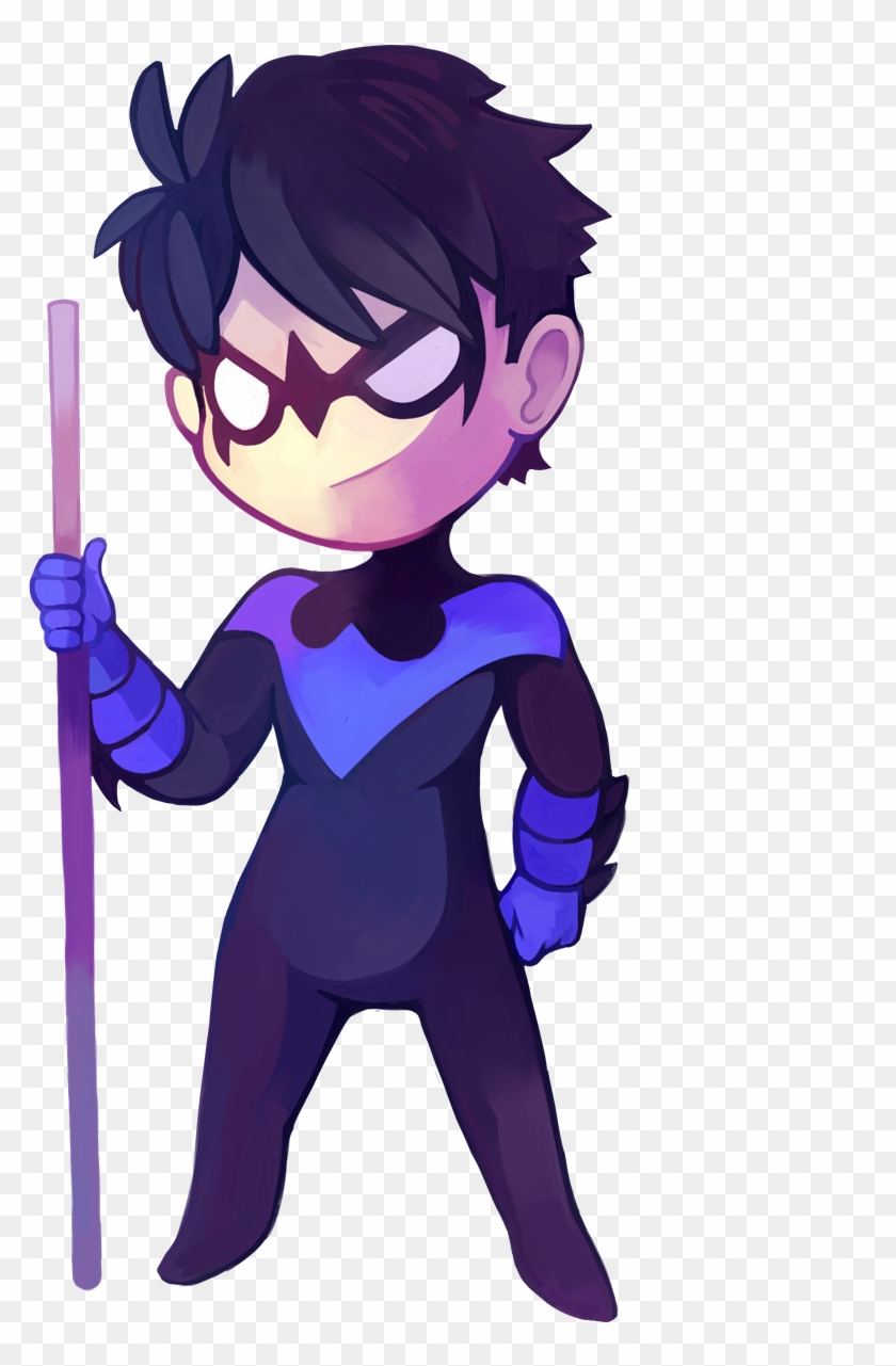 Giftart - Nightwing - Cartoon Clipart