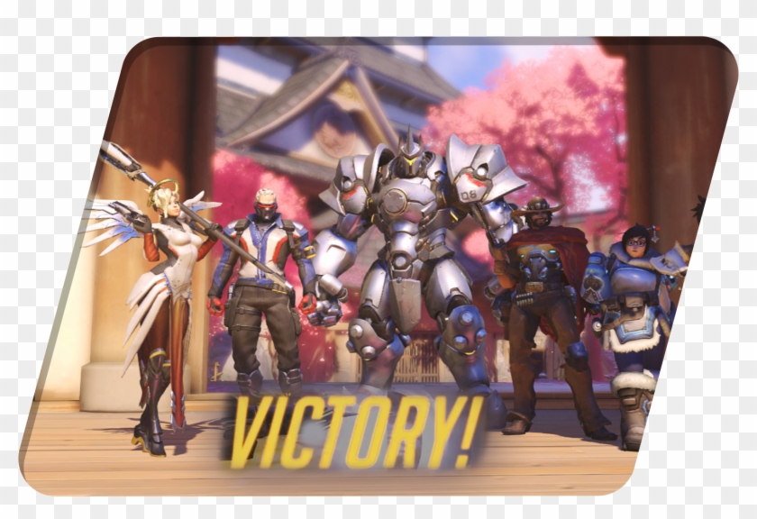 Sombra From Overwatch Overwatch Victory Screen Featuring - Victory Screen Overwatch Clipart