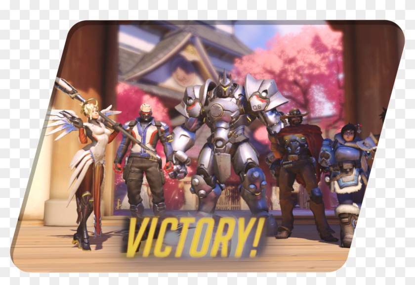 Sombra From Overwatch Overwatch Victory Screen Featuring - Victory Screen Overwatch Clipart #197914