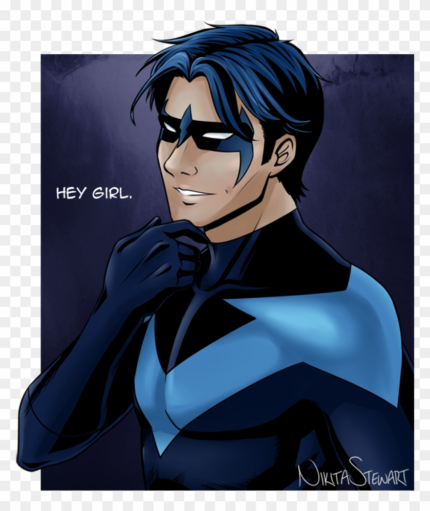 Nightwing By Nikitastewart - Dick Grayson Happy Birthday Clipart