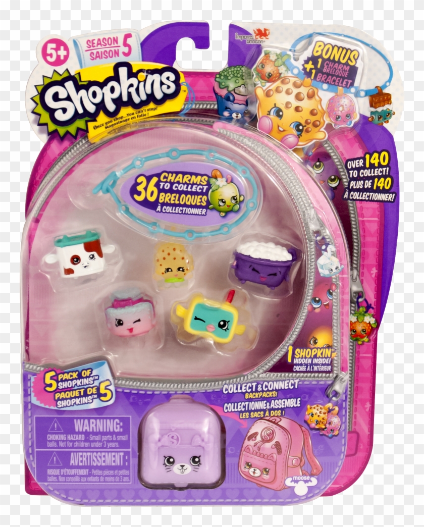 Id56251 - Shopkins Season 5 5 Packs Clipart