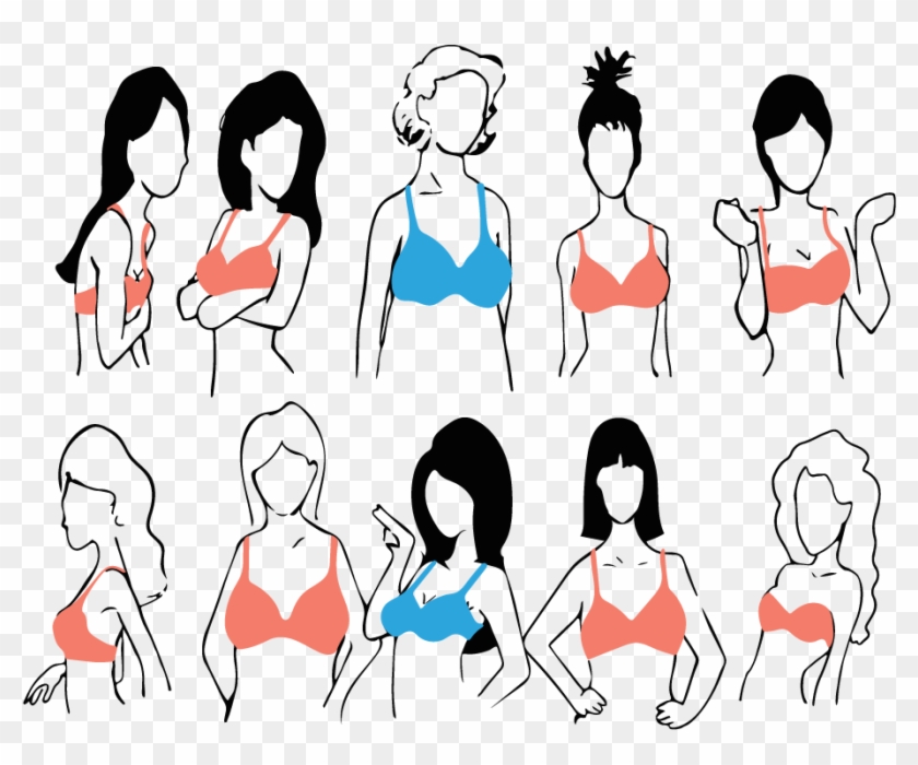 As For Me And My Breasts, I'm Guilty As Charged - Cartoon Clipart