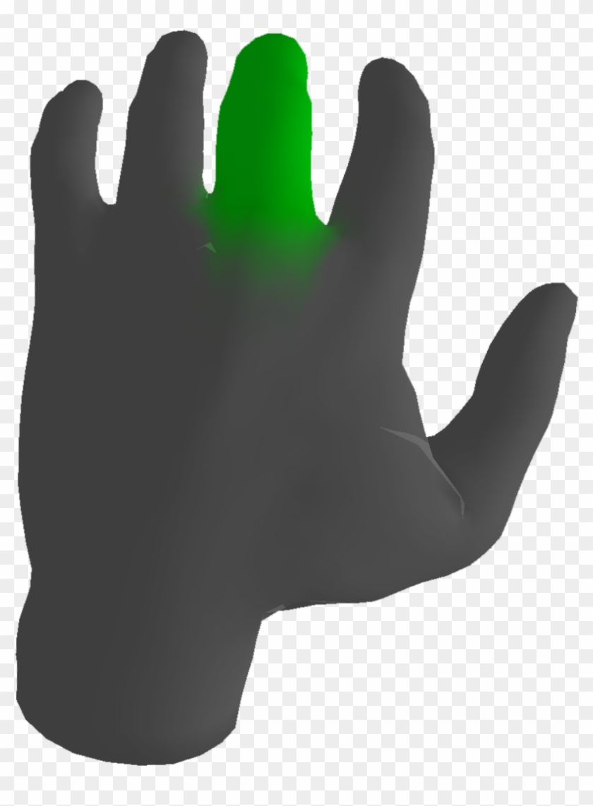 Left Middle, Hand Open - Sign Language Clipart #198262