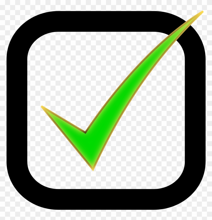 Checkbox Vector - Check Box Clip Art - Png Download