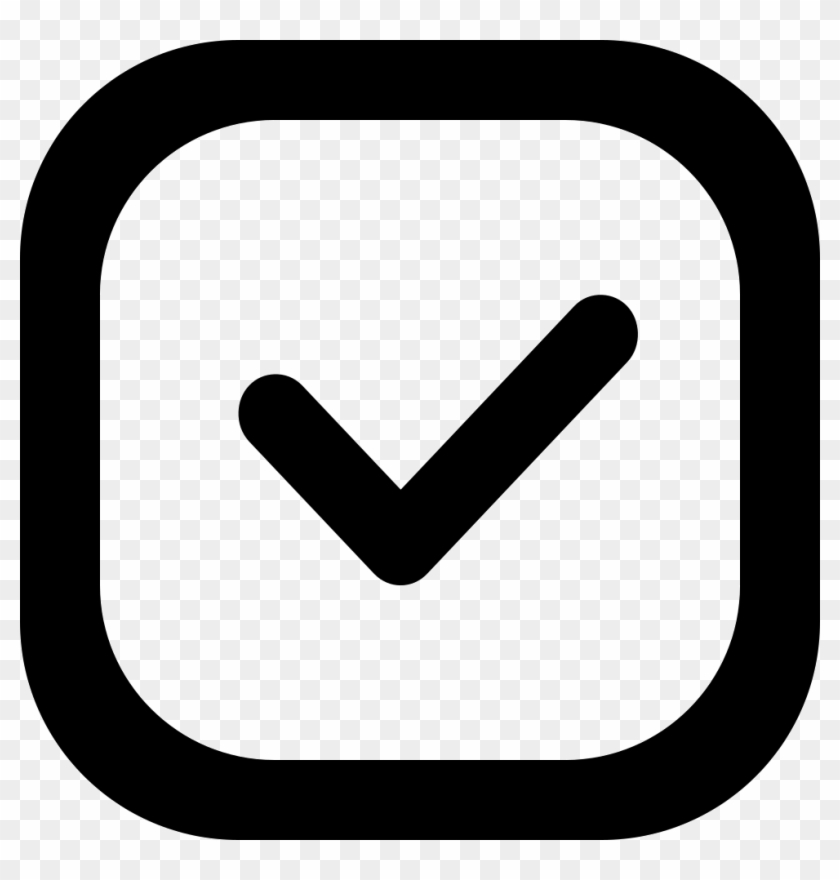 Checkbox Comments - Box With Check Clipart