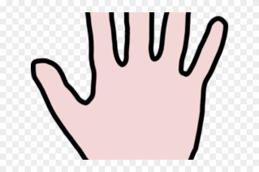 Fingers Clipart Open Hand - Png Download