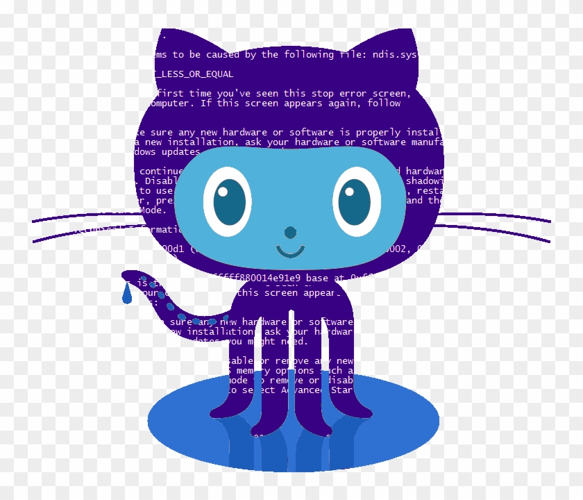 New Github Octocat - Microsoft Github Logo Clipart #198575