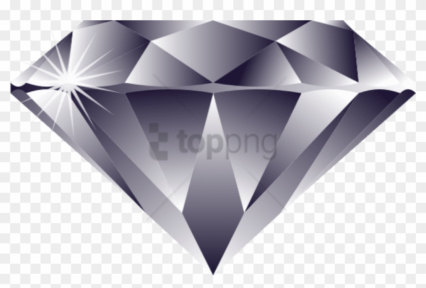 Diamond Png Vector - Silver Diamond Png Clipart