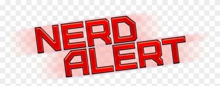 Nerd Alert Logo Scrapbooking Clipart 198788 Pikpng
