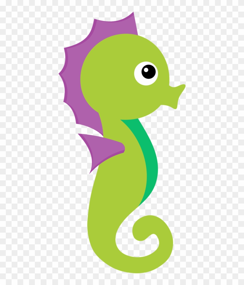 Seahorse Island Clipart - Caballito De Mar Dibujo - Png Download