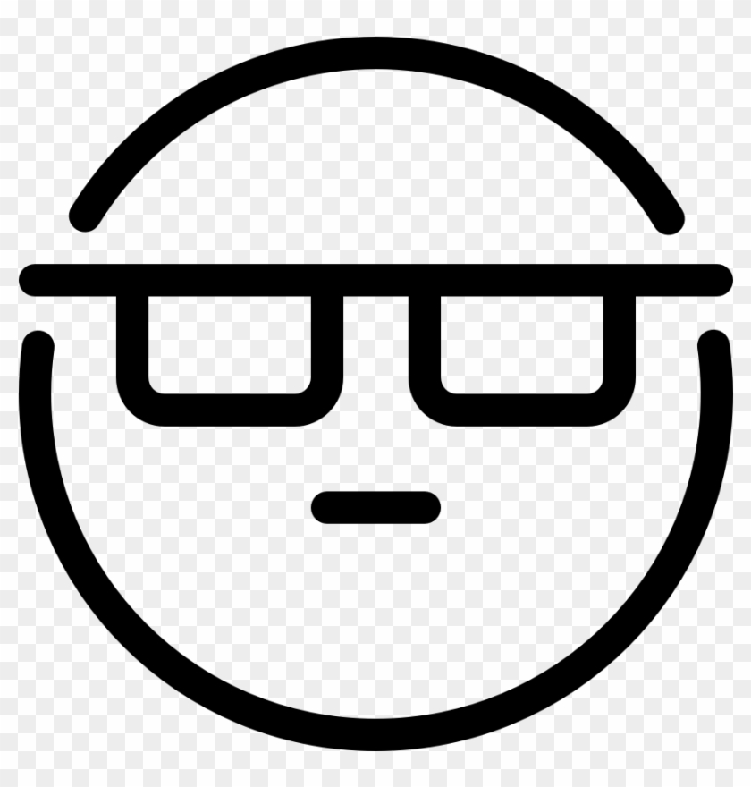 Emoji Nerd Emoji Nerd Emoji Nerd - Nerd Icon Clipart #198859