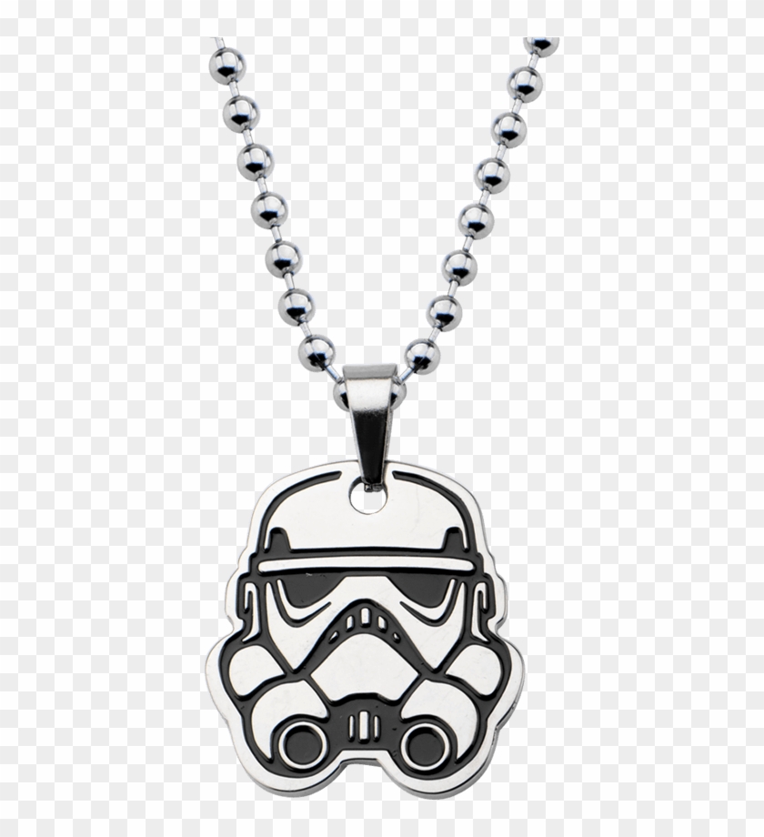 Stormtrooper Helmet Png , Png Download - Necklace Clipart #198864