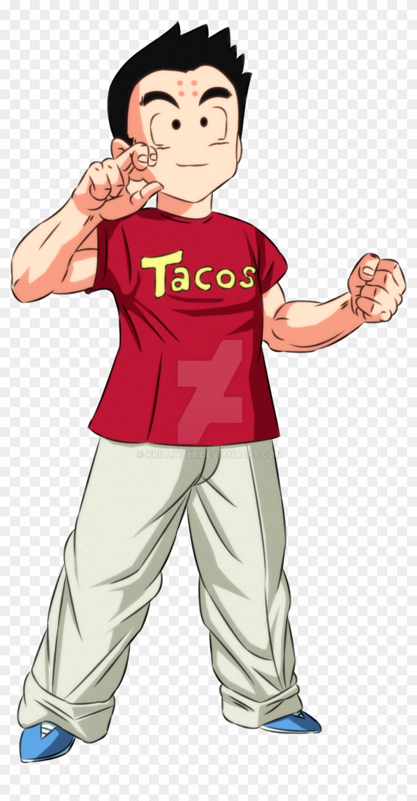 28 Collection Of Krillin Dragon Ball Drawing Clipart