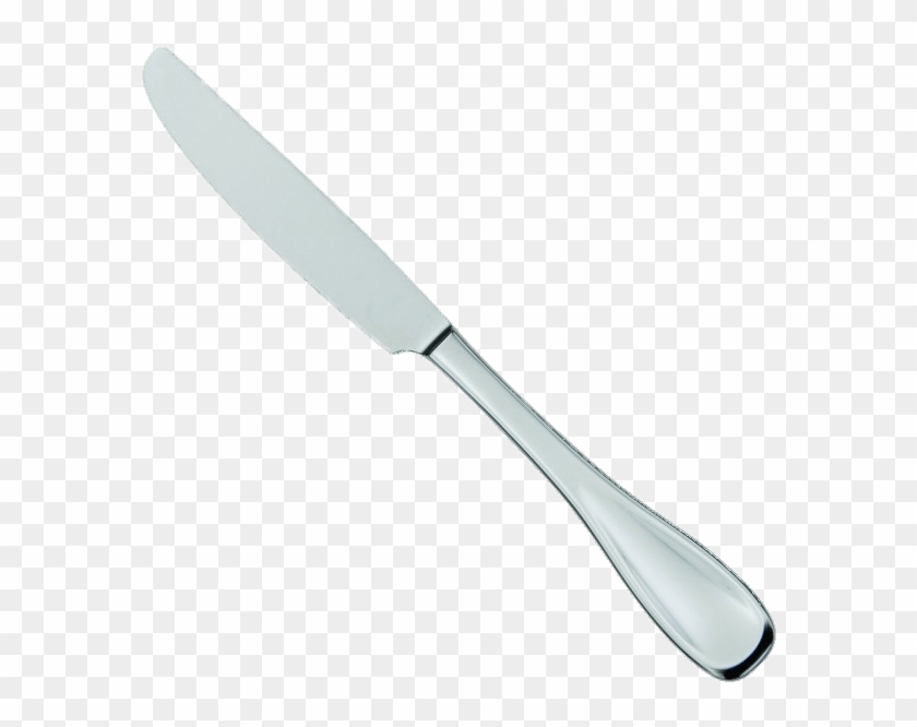 Dinner Knife - Thick White Line Png Clipart #199079